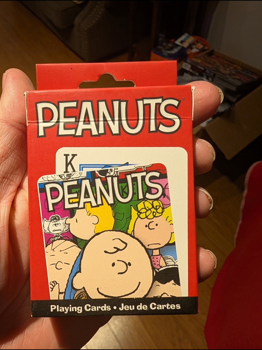 Peanuts Playing Cards - Red Box